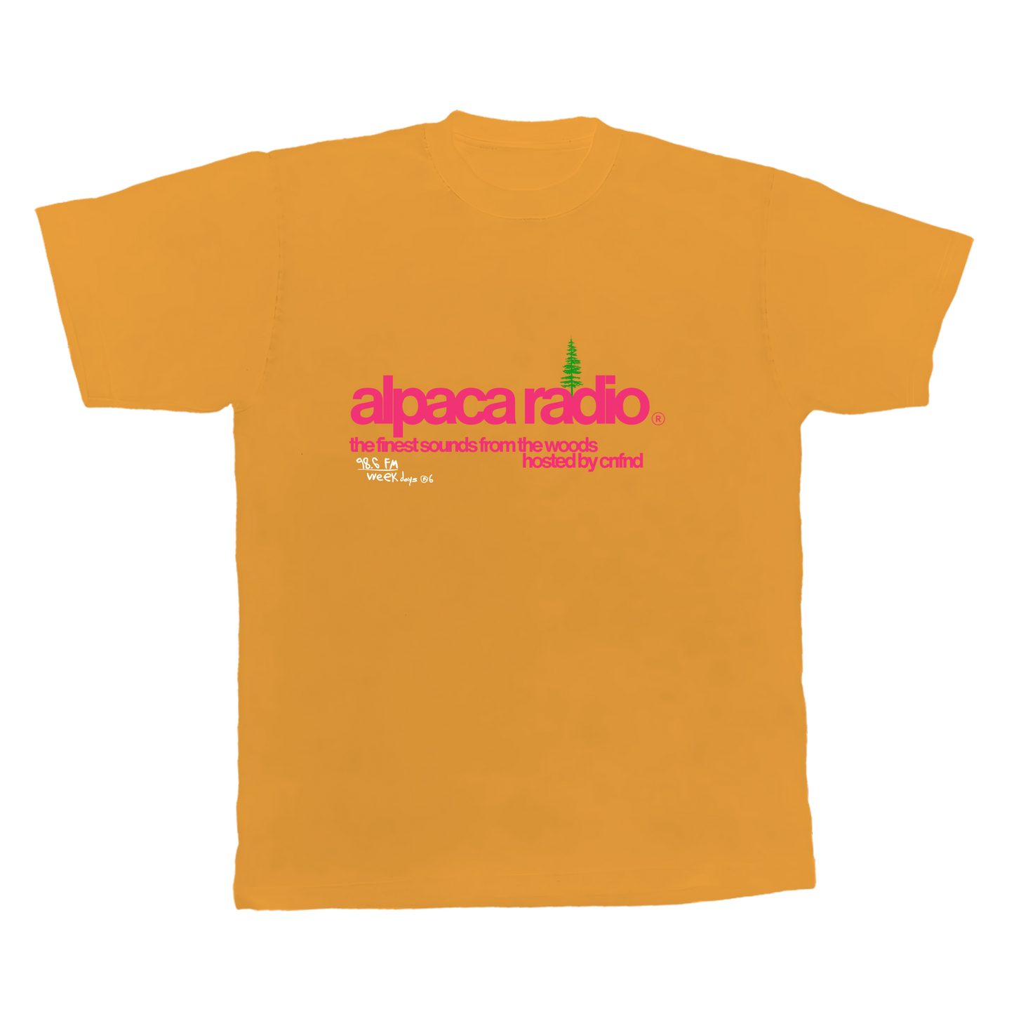 alpaca radio ALPACA tee by scumbag