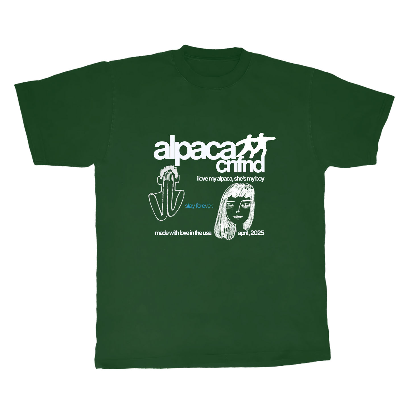 stay forever ALPACA tee by scumbag