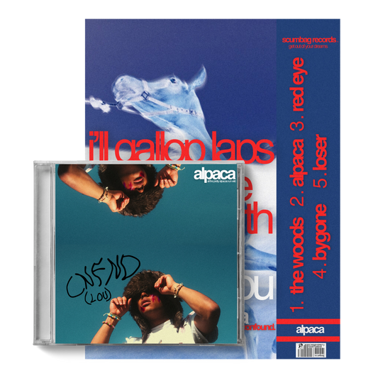 alpaca signed CD + poster bundle #2