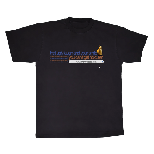 can't get no cuter ALPACA tee by scumbag