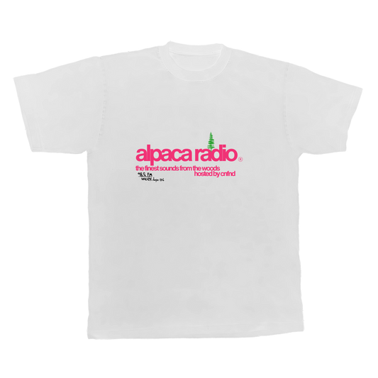 alpaca radio ALPACA tee by scumbag