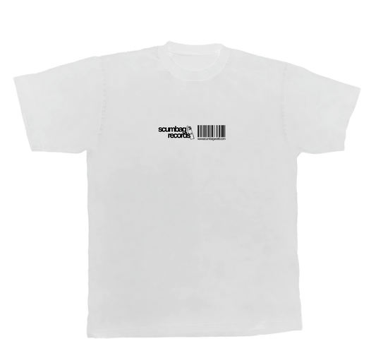 scumbag records barcode tee by scumbag